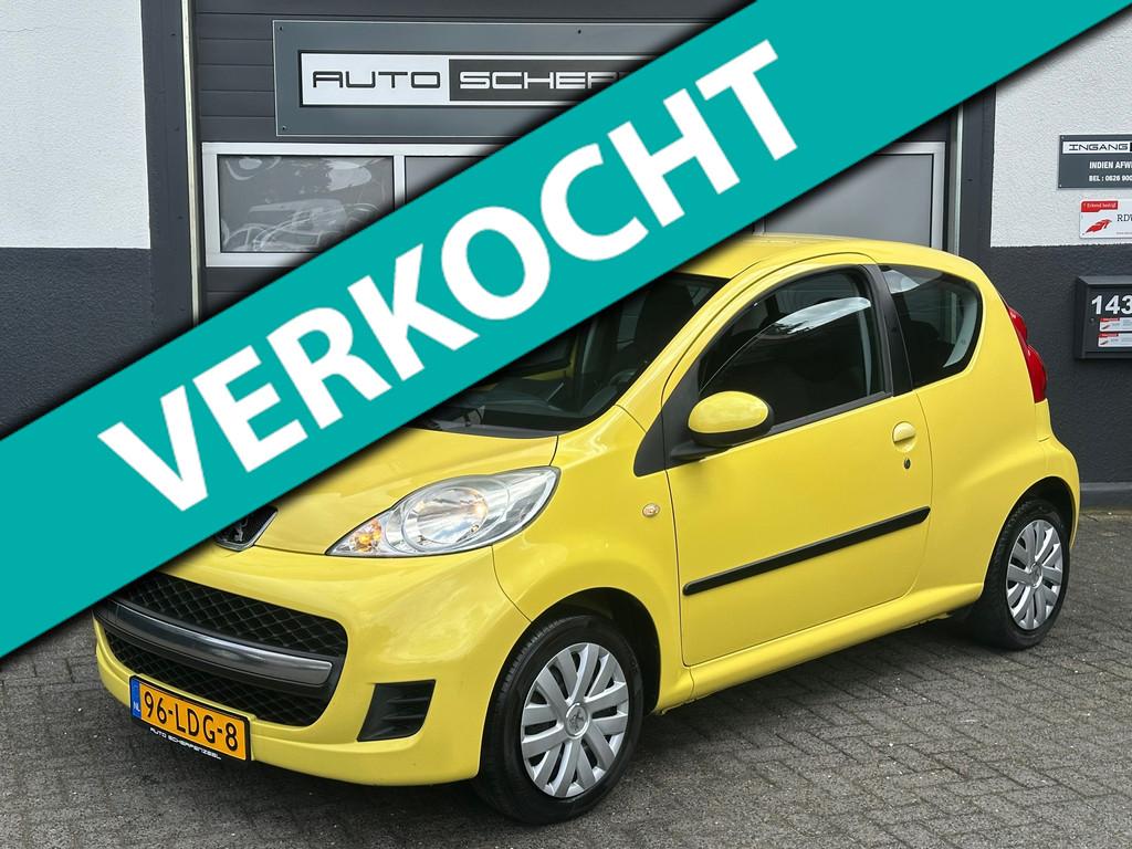 Peugeot 107 1.0-12V Sublime | AIRCO | CARPLAY | NL AUTO | CV, Auto's, Peugeot, Voorwielaandrijving, Stof, Gebruikt, Overige kleuren