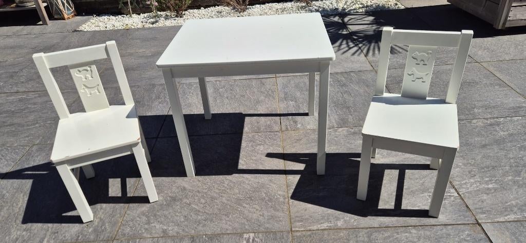 2 kinderstoeltjes en tafeltje, Ophalen, Gebruikt, Overige typen