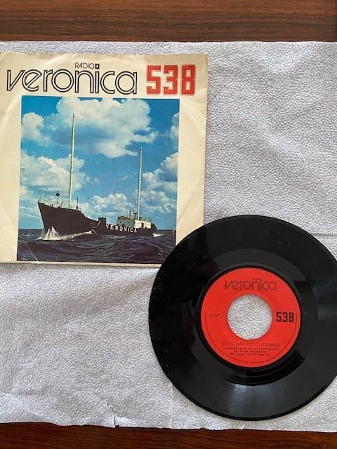 single's 12,5 jaar radio Veronica collector item, 7 inch, Single, Ophalen of Verzenden, Zo goed als nieuw