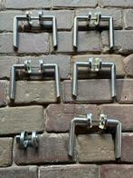 Binnen deur klinken, Ophalen of Verzenden, Zo goed als nieuw, Rvs, Klink of Kruk