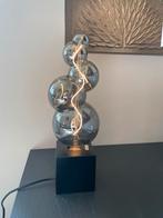 Mooie design lamp - hotel chique, Ophalen of Verzenden, Zo goed als nieuw, Glas, Minder dan 50 cm