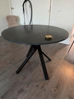 Ronde eettafel, Huis en Inrichting, Tafels | Eettafels, Ophalen, 100 tot 150 cm, Rond, Zo goed als nieuw