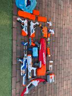 Nerf geweren laser game geweren en elektrische bellenblaas, Ophalen, Zo goed als nieuw