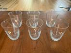 Zes Kirchendorfer Kristall glazen met gouden rand, Ophalen of Verzenden