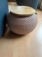 Design - Handed By Basket Halo, tafel/poef/mand, koper roze, Ophalen, Gebruikt