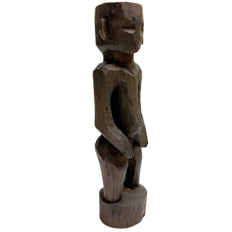 Mumuye beeld – Afrikaans houten tribaal sculptuur Nigeria, Antiek en Kunst, Kunst | Beelden en Houtsnijwerken, Ophalen of Verzenden