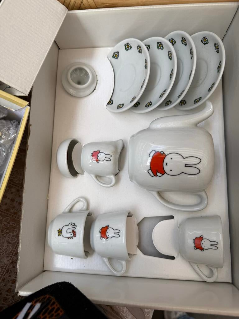Nijntje kinderserviesje van porselein Douwe Egberts (1998), Ophalen of Verzenden