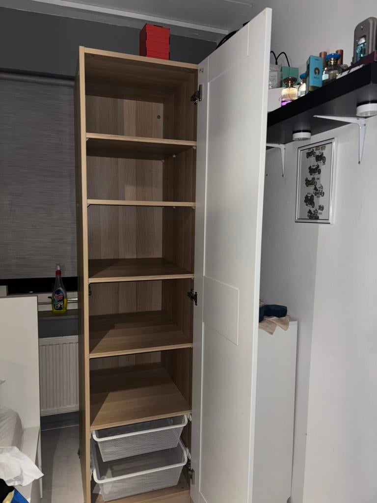 IKEA Pax kasten met planken en lades, Huis en Inrichting, Kasten | Kledingkasten, Ophalen, Gebruikt, 50 tot 100 cm, Overige houtsoorten