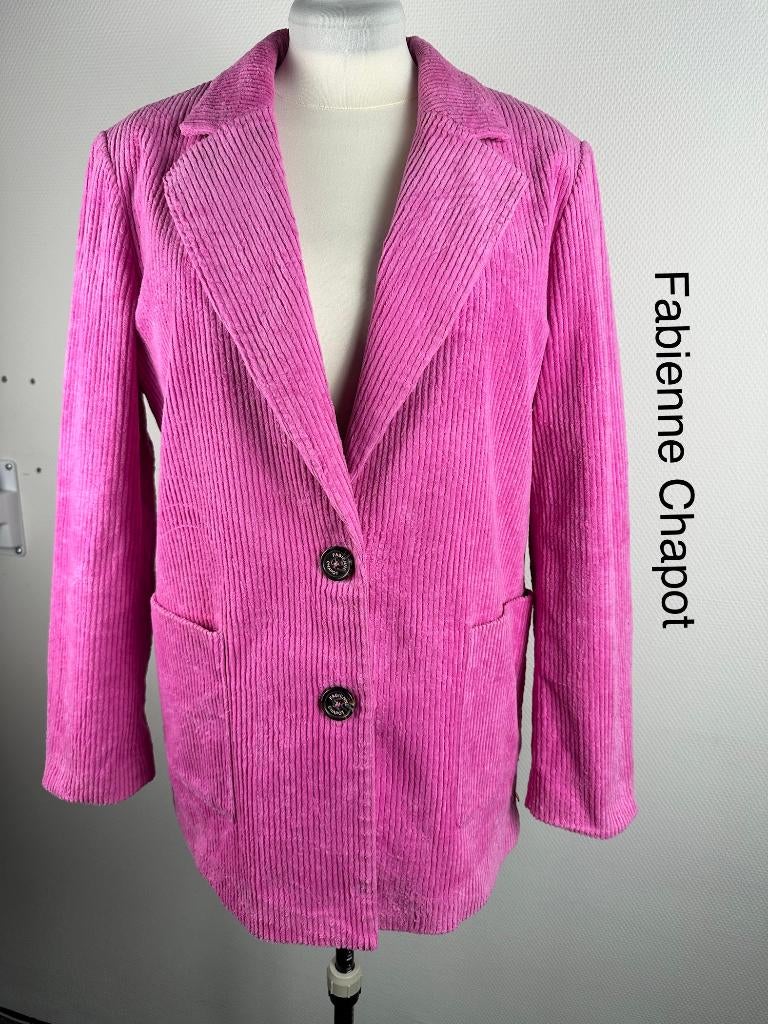 Fabienne Chapot Blazer  (mt: 42/44) 32,1/9821, Maat 42/44 (L), Ophalen of Verzenden, Zo goed als nieuw, Roze