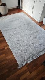 Wit geruit Native vloerkleed 230x160 cm, Ophalen, Wit, 150 tot 200 cm, 200 cm of meer