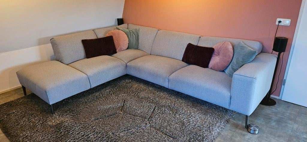 Hoekbank, van Oosterbaan Living te koop, Ophalen, Gebruikt, Stof, Modern, tijdloos