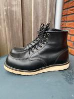 Red Wing 8130 Moc toe Black Chrome US7,5D/41, Kleding | Heren, Schoenen, Zwart, Boots, Ophalen of Verzenden, Gedragen