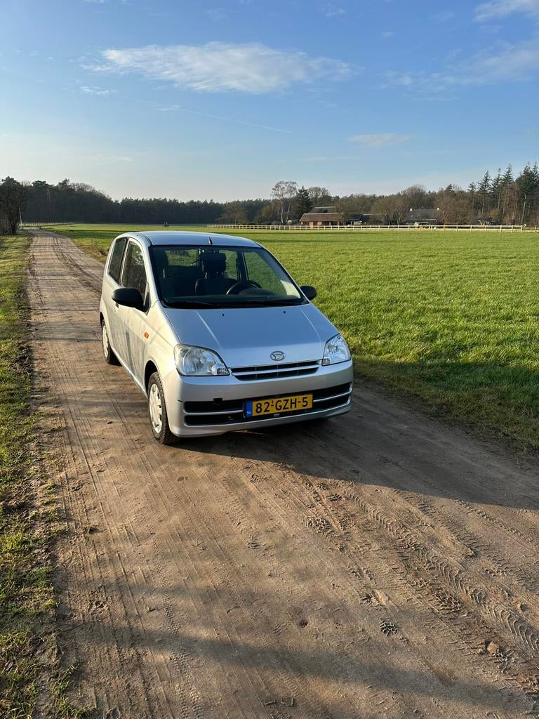 Daihatsu Cuore 1.0 3D 2008 Grijs, Auto's, Daihatsu, 600 kg, 18 €/maand, Cuore, Origineel Nederlands