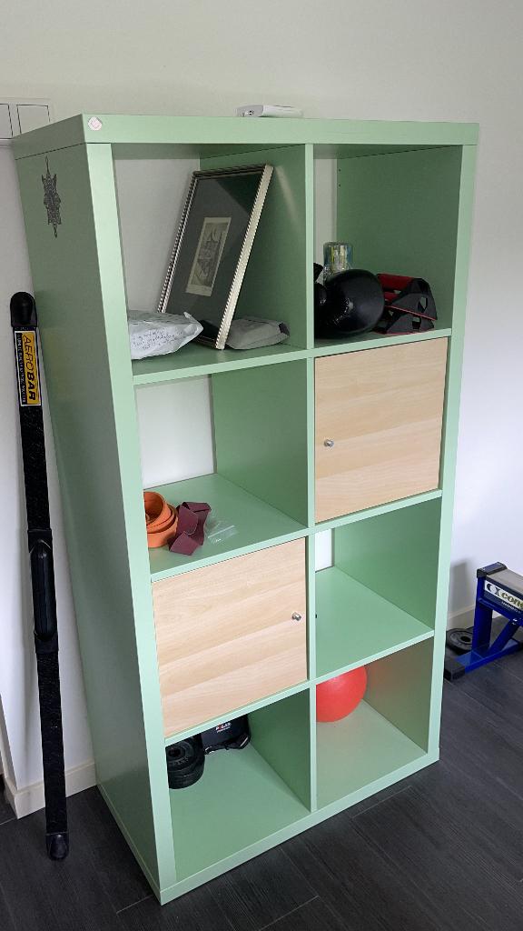 Kallax kast Ikea, Ophalen, 100 tot 150 cm, 50 tot 100 cm, Zo goed als nieuw