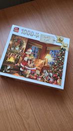 King Legpuzzels 1000 stukjes: Kerst & Amsterdam, Ophalen of Verzenden, 500 t/m 1500 stukjes, Zo goed als nieuw, Legpuzzel