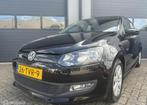 Volkswagen Polo 1.2 TDI 55KW BM 2012 Zwart, Auto's, Voorwielaandrijving, 74 pk, 1199 cc, 96 €/maand