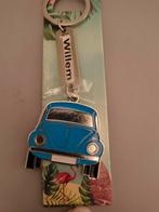 Sleutelhanger Volkswagen Kever met naam Willem, Ophalen of Verzenden, Nieuw