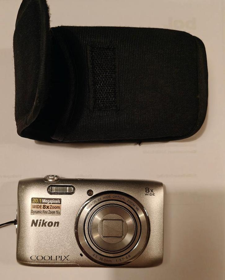 Digitale camera fototoestel Nikon Coolpix S3600, Audio, Tv en Foto, Fotocamera's Digitaal, Gebruikt, Compact, Nikon, 8 keer of meer