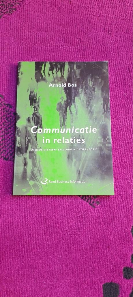 Communicatie in relaties - Arnold Bos, Boeken, Studieboeken en Cursussen, Arnold Bos, Zo goed als nieuw, Gamma, HBO