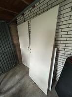 3 Binnendeuren, waarvan 1 met spiegel, Doe-het-zelf en Verbouw, Ophalen, Gebruikt, Binnendeur, 200 tot 215 cm