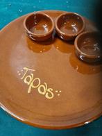 tapas schaal met drie vast schaaltjes, Antiek en Kunst, Ophalen of Verzenden