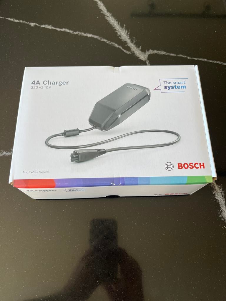 Bosch 4A Oplader 220-240V - Smart System E-bike Lader, Ophalen of Verzenden, Nieuw