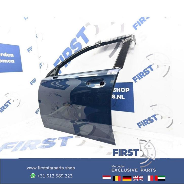W177 DEUR LINKS COMPLEET PORTIER LINKSVOOR Mercedes A Klasse, Auto-onderdelen, Carrosserie en Plaatwerk, Deur, Mercedes-Benz, Voor