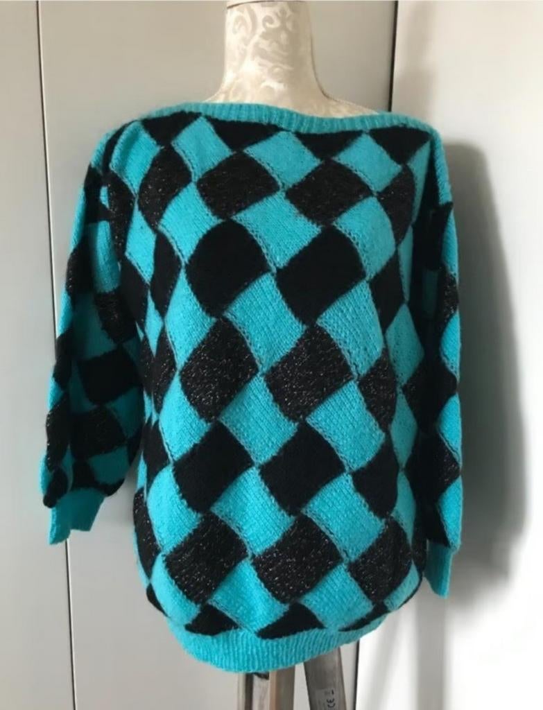 Handgebreide Trui, Kleding | Dames, Truien en Vesten, Ophalen of Verzenden, Zo goed als nieuw, Maat 38/40 (M), Overige kleuren