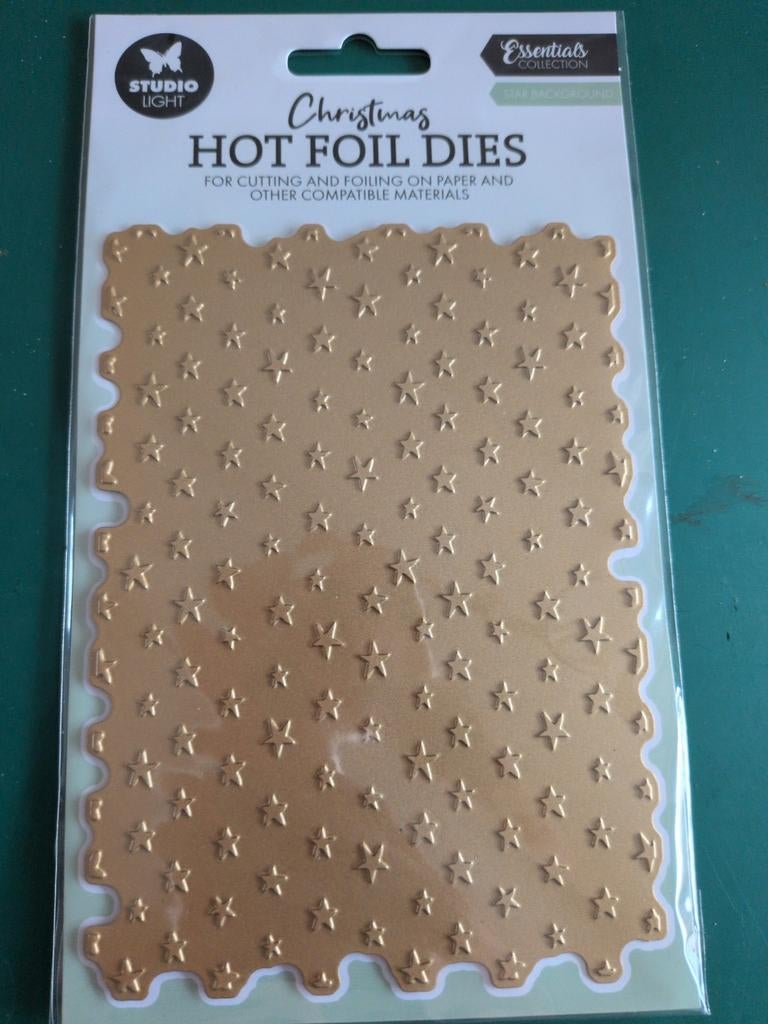 Hot foil dies studio light sterren background, Ophalen of Verzenden, Zo goed als nieuw, Overige thema's, Overige typen