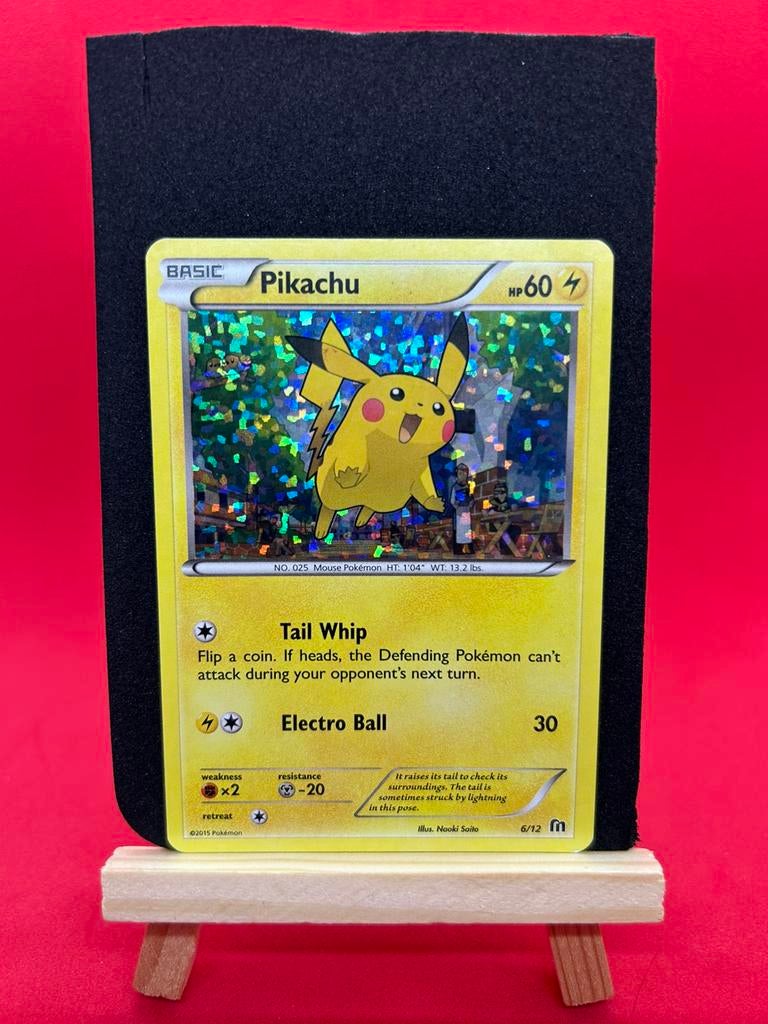 Pikachu #6/12 – McDonald’s Collection 2015 – Holo Promo, Ophalen of Verzenden, Zo goed als nieuw