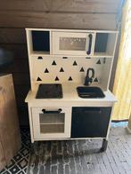 Leuke speelkeuken met oven en kookplaat, Kinderen en Baby's, Speelgoed | Speelkeukens, Ophalen, Gebruikt, Hout, Speelkeuken