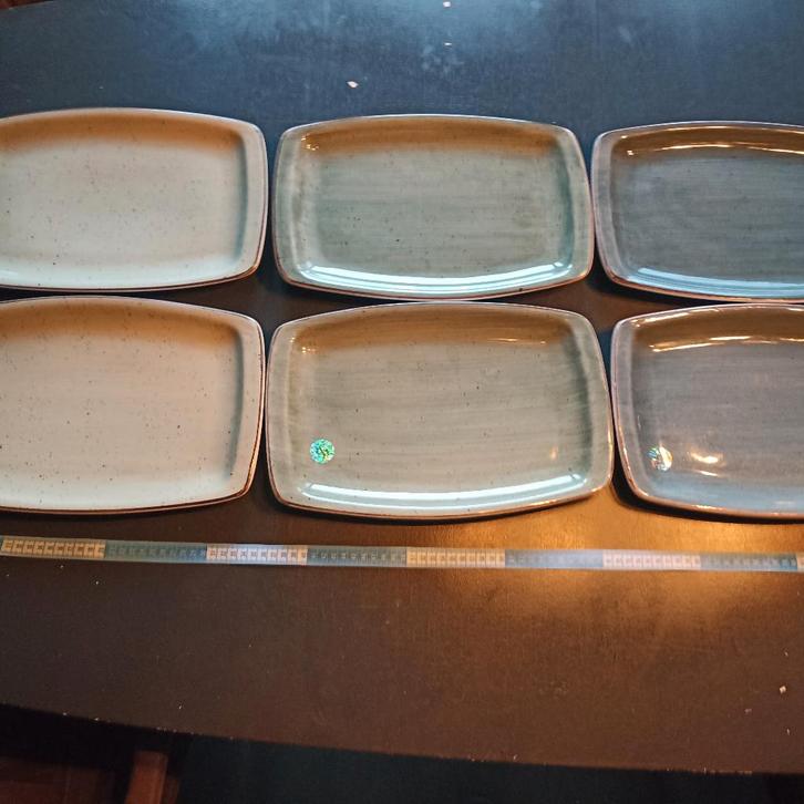 6 grote borden / schalen, Continental HotelwareSouth Africa, Huis en Inrichting, Keuken | Servies, Gebruikt, Bord(en), Overige stijlen