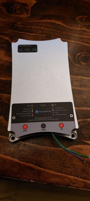 Top systems TS800 DC DC omvormer Victron, Watersport en Boten, Navigatiemiddelen en Scheepselektronica, Ophalen, Gebruikt, Kabel of Apparatuur