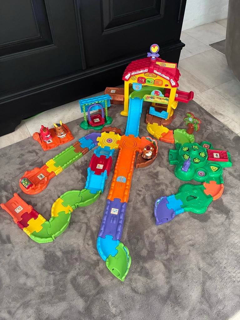 VTech Zoef Zoef Dieren Boederij met extra banen en dieren, Kinderen en Baby's, Speelgoed | Vtech, Ophalen, Zo goed als nieuw, 6 maanden tot 2 jaar