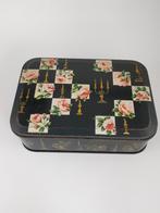 Metalen Verkade koekjes trommel, Verzamelen, Blikken, Ophalen of Verzenden, Gebruikt, Koek(jes), Verkade