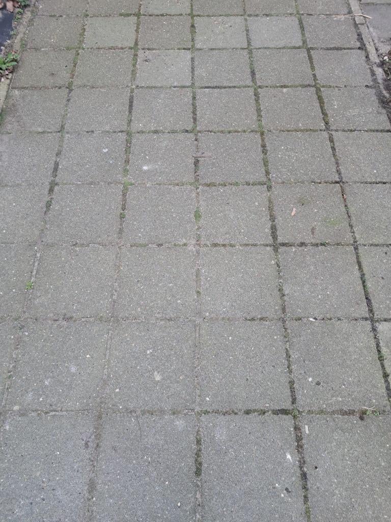 Terrastegels 50 à 60 stuks, gratis af te halen, Tuin en Terras, Tegels en Klinkers, Ophalen, Gebruikt, Beton, Terrastegels