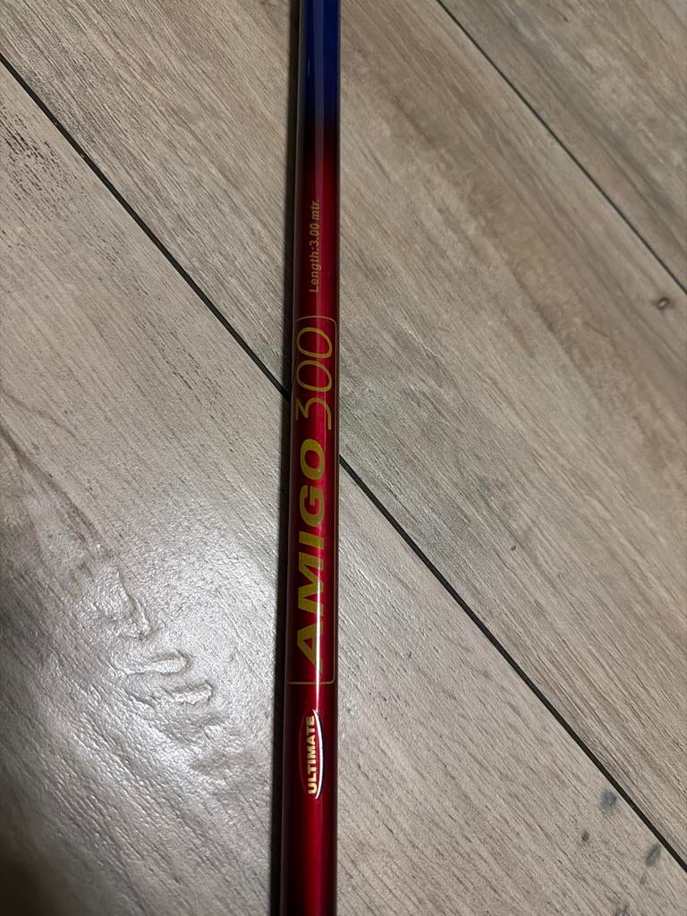 Ultimate Amigo 300 Vaste Hengel - 3 meter telescopisch, Ophalen, Gebruikt, Vaste hengel