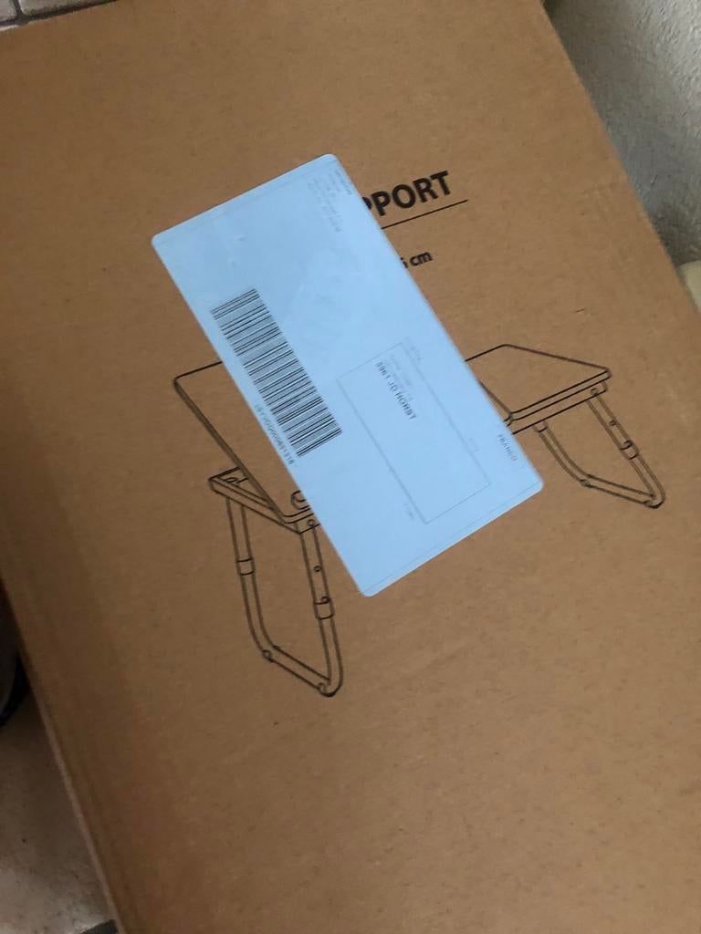 IKEA BYLLAN laptop ondersteuning, zwart, Ophalen, Minder dan 50 cm, 50 tot 100 cm, Nieuw