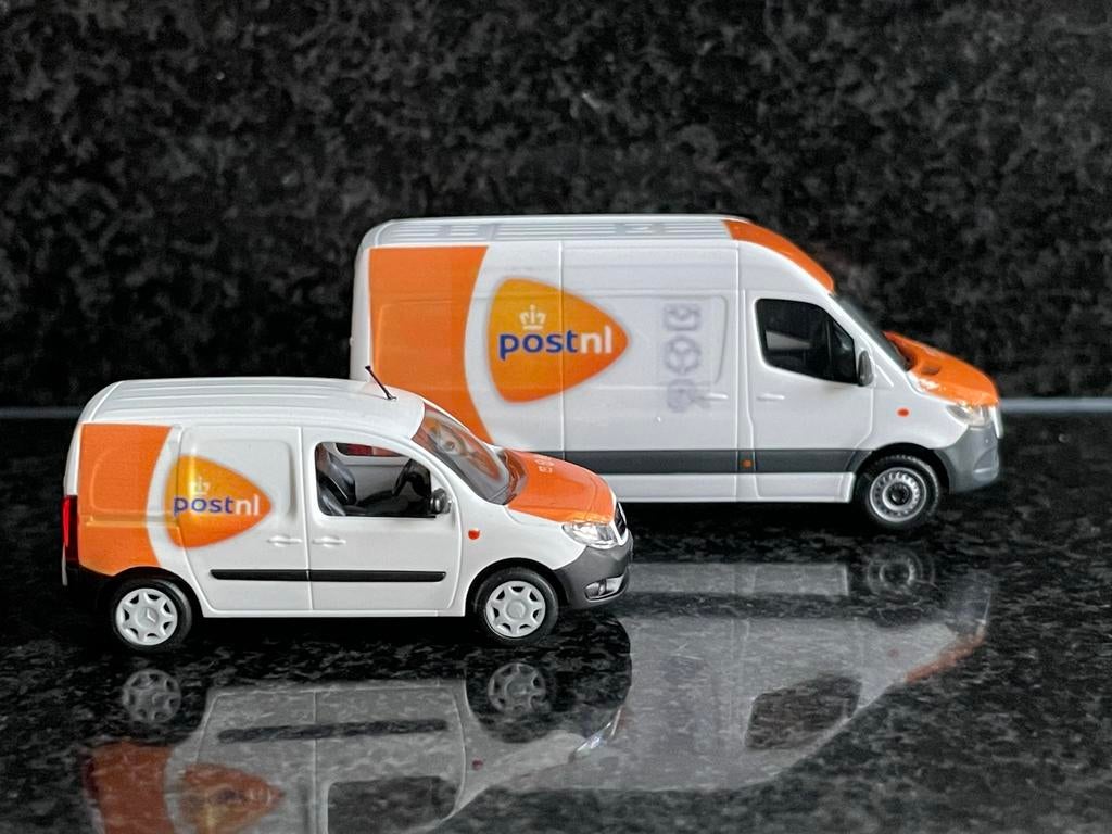 Decals transfer logo set Post NL bezorgauto 1:87 H0, Verzenden, Nieuw