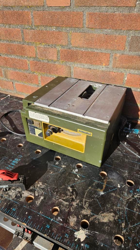 Proxxon tafelcirkelzaag, Doe-het-zelf en Verbouw, Gereedschap | Zaagmachines, Minder dan 30 mm, Gebruikt, Cirkelzaag, Proxxon