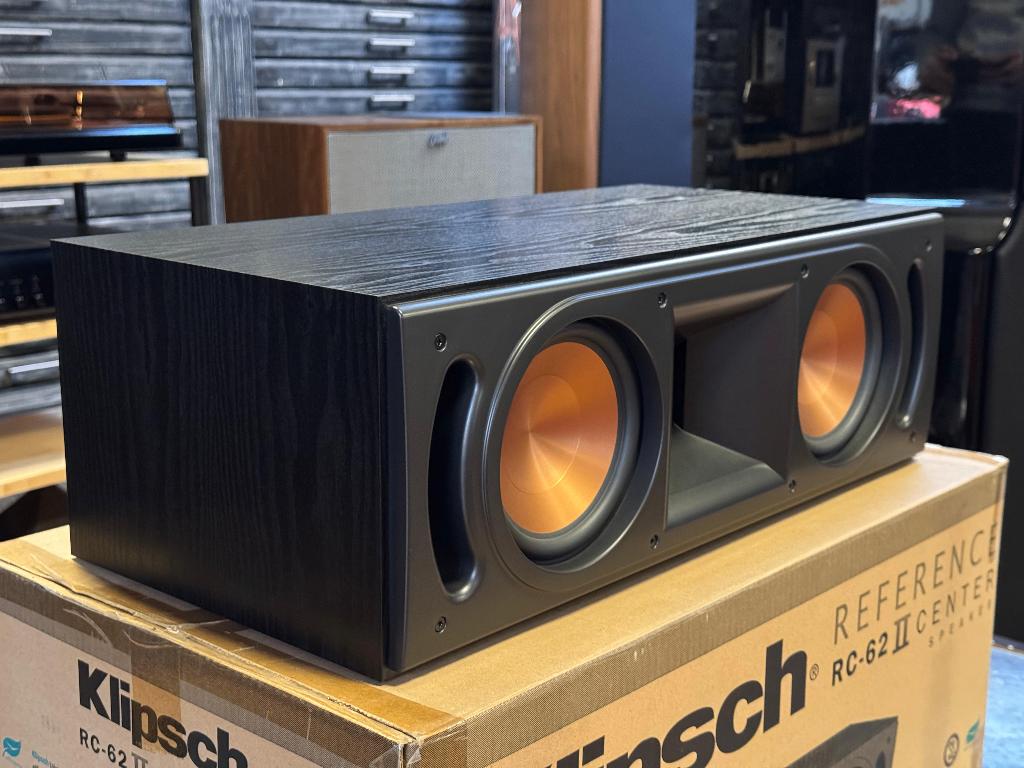 Klipsch RC-62 MKII, Gebruikt, 60 tot 120 watt, Center speaker, Ophalen