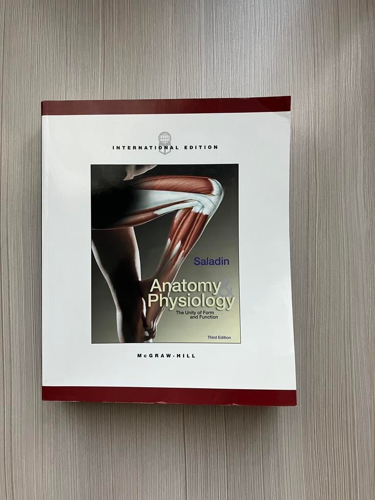 Medisch studieboek Anatomy and Physiology, Ophalen of Verzenden, Beta, Zo goed als nieuw, WO