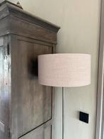 Grof linnen lampenkap 40 cm, Huis en Inrichting, Ophalen of Verzenden, Zo goed als nieuw, Rond, 25 tot 50 cm