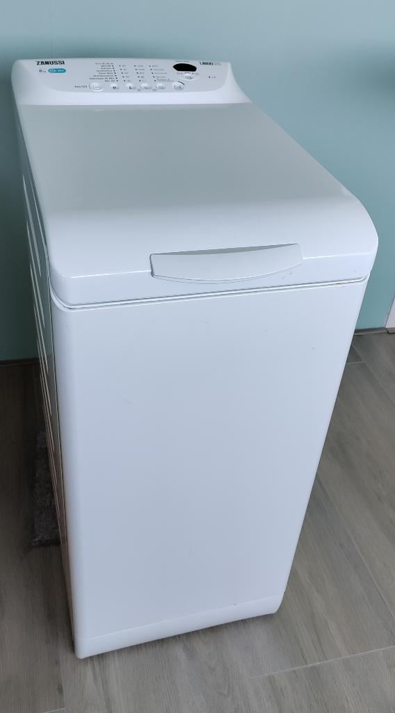 Bovenlader Zanussi Lindo 100, Witgoed en Apparatuur, Wasmachines, Ophalen, Gebruikt, Minder dan 85 cm, Bovenlader