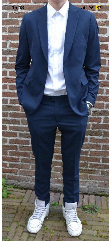 Gala kostuum / pak maat 48, Kleding | Heren, Kostuums en Colberts, Ophalen of Verzenden, Zo goed als nieuw, Maat 46 (S) of kleiner