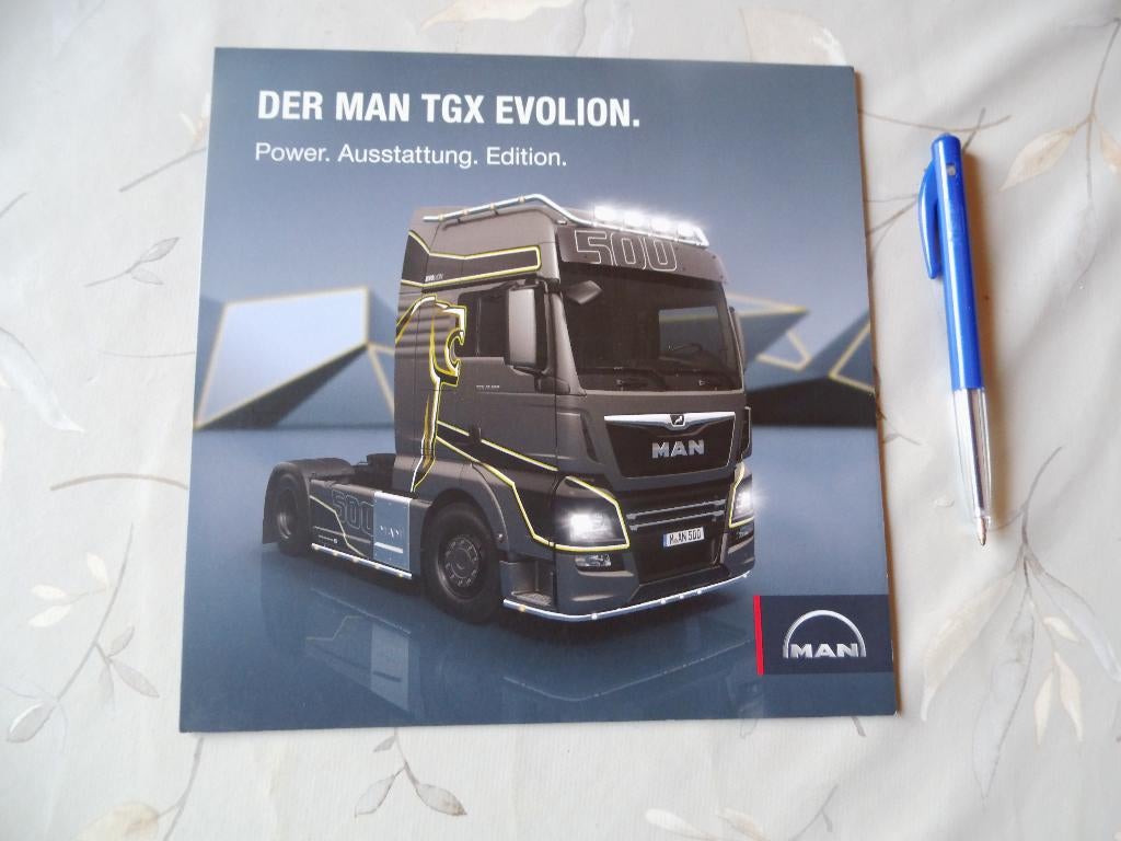 MAN TGX Evolion 2019, Boeken, Auto's | Folders en Tijdschriften, Zo goed als nieuw, Overige merken, Verzenden