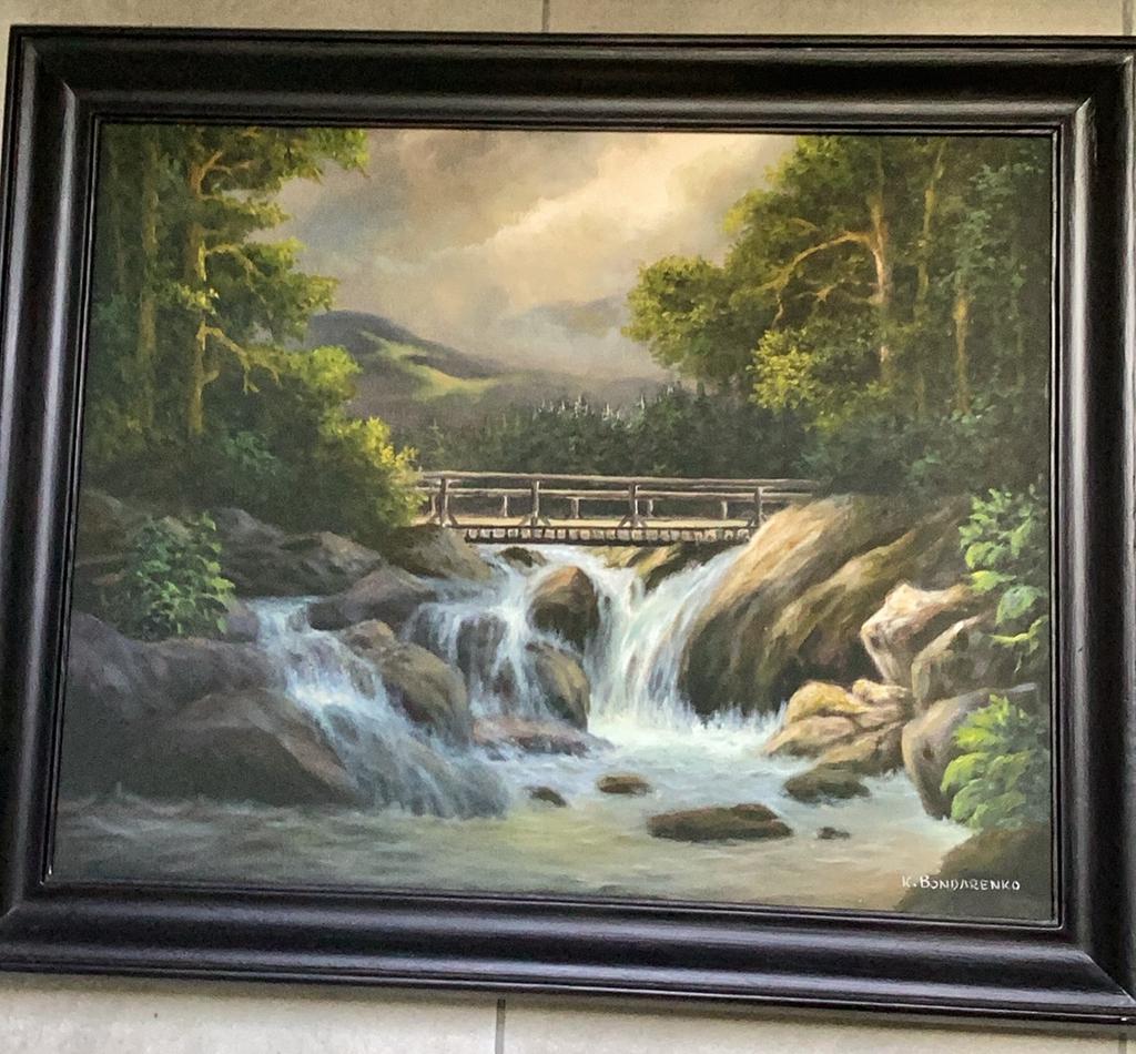 Schilderij van Karol Bondarenko, Ophalen