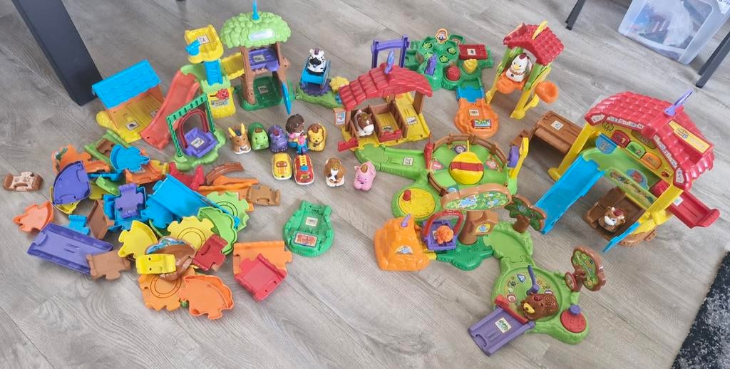 Grote partij Zoef Zoef Dieren speelgoed (2 verhuisdozen), Kinderen en Baby's, Speelgoed | Overig, Ophalen of Verzenden