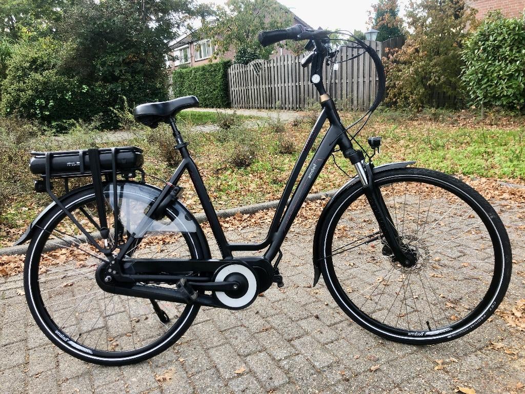 Amslod, type Venton, 57 cm, mooie en goede fiets, Zo goed als nieuw, 50 km per accu of meer, 55 tot 59 cm, Ophalen