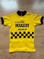 Vintage wielershirt koerstrui Peugeot Michelin, Fietsen en Brommers, Ophalen of Verzenden, Gebruikt, Bovenkleding